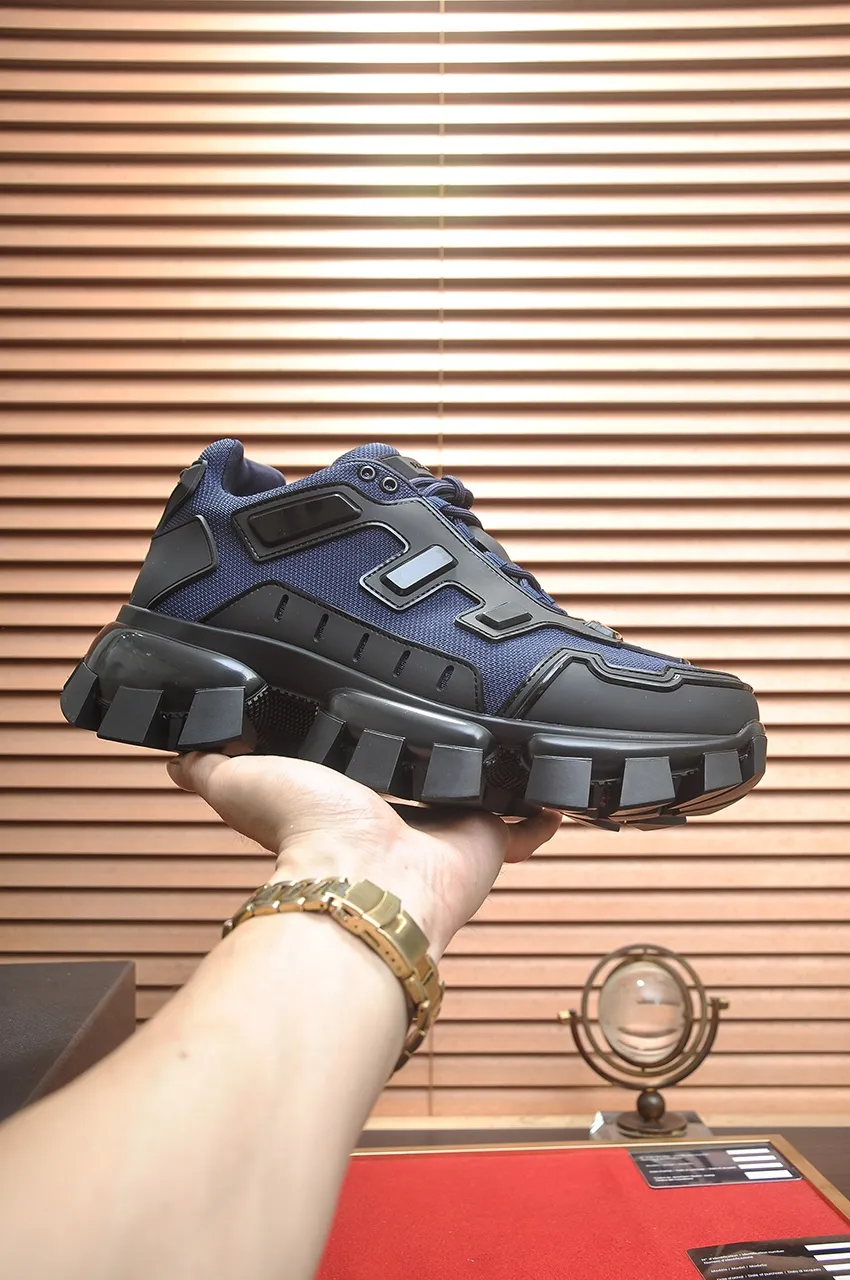 Men's shoes 💰620💶[PRADA] Top original items, new seasonal styles, high quality original items, top original breathable fabric + imported glue, imported stretch fabric inside with original cowhide foot pads, original air cushion outsole! Quality guaranteed! Code 38-45 (45 customized)